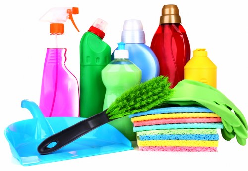 Spot cleaning a rug stain carefully