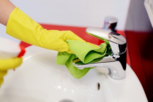 Different curtain fabric types prepared for cleaning