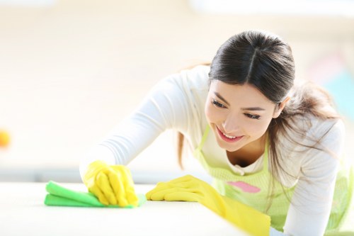 Different upholstery fabric samples and cleaning care labels